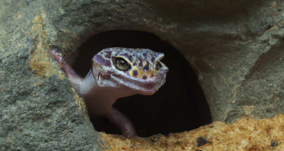 Leopard Gecko Hides – A Peek into their Private Spaces